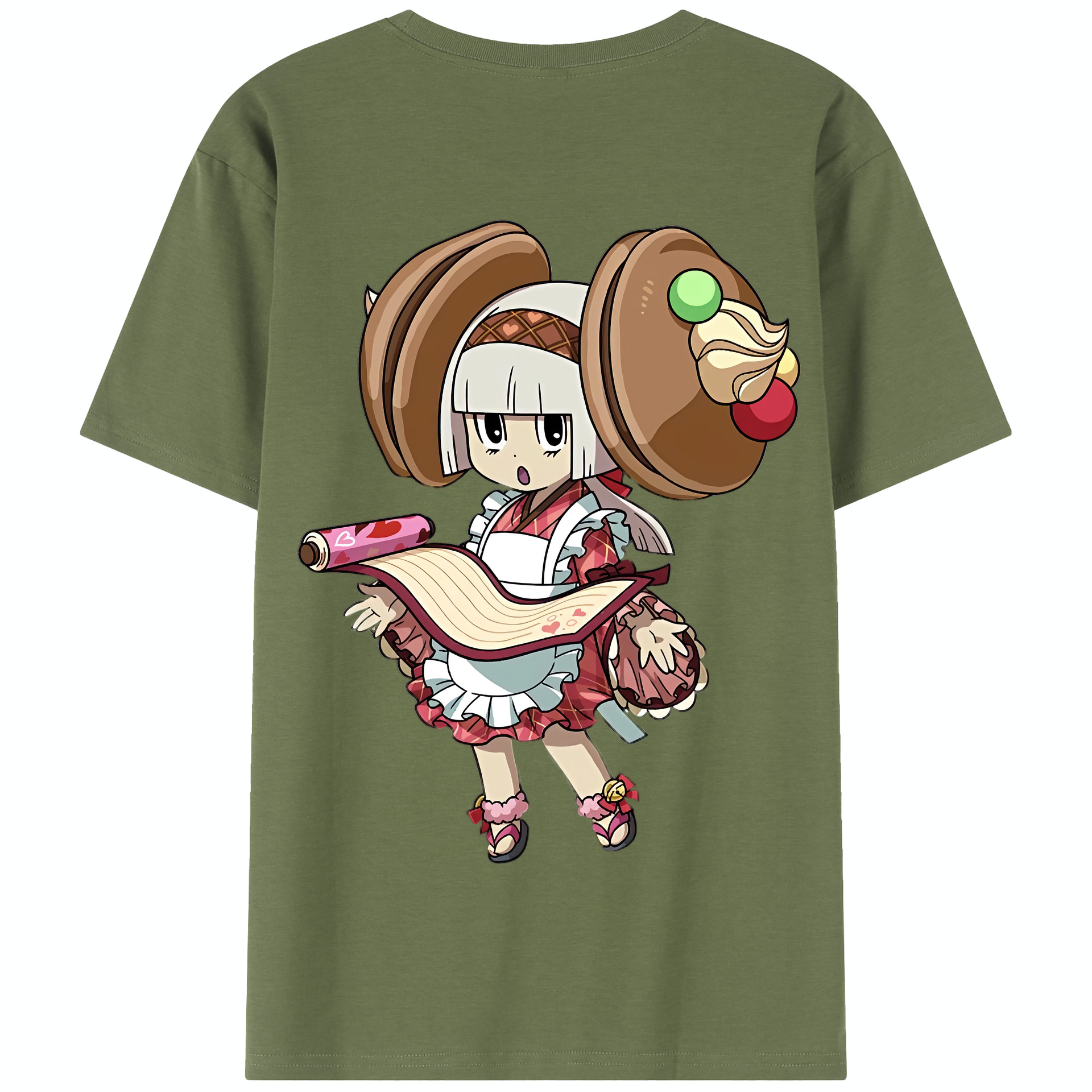 （画像用） 妖怪ウォッチ Yo-kai Watch 綿100％半袖Tシャツ（背面プリント）
